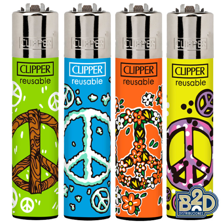 ENCENDEDOR CLIPPER PEACE ANYWHERE 1X48