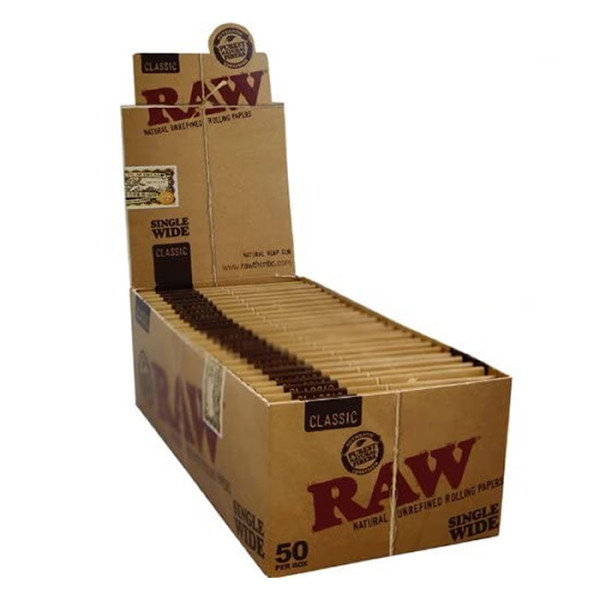 PAPEL RAW ROLLS 3M + 30 TIPS ENROLLADOS 1x20