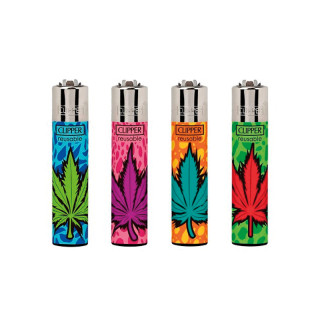 ENCENDEDOR CLIPPER DEC. COLORED LEAVES 1 1X48
