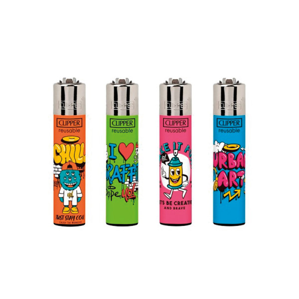 ENCENDEDOR CLIPPER DEC. STREET CHILL 1X48