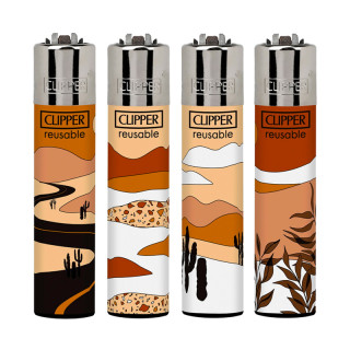 Encendedor Clipper dec.Desert Life 3  48uds.