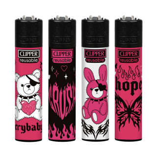 Encendedor Clipper dec. Tatto Studio 4 48uds.