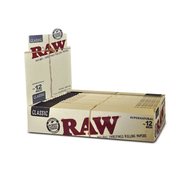 PAPEL RAW SLIM SUPER 12 PULGADAS 1X20