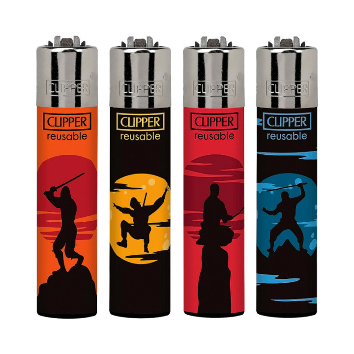 Encendedor Clipper dec. Asian Life 48uds.