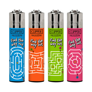 Encendedor Clipper dec.Games 1  48uds.