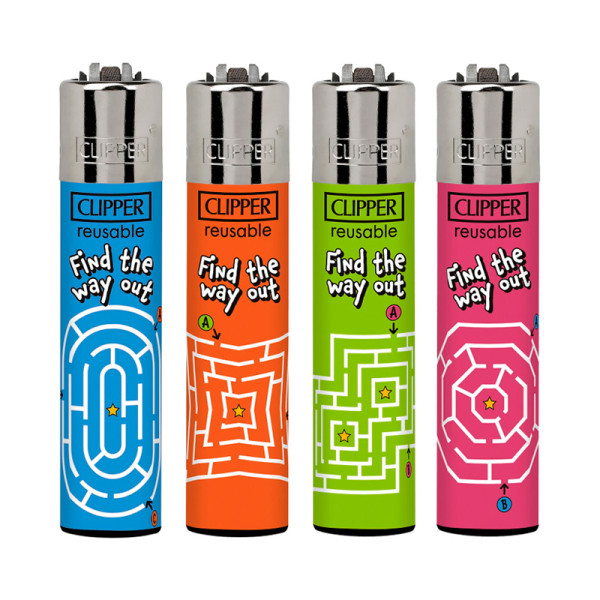 Encendedor Clipper dec.Games 1  48uds.