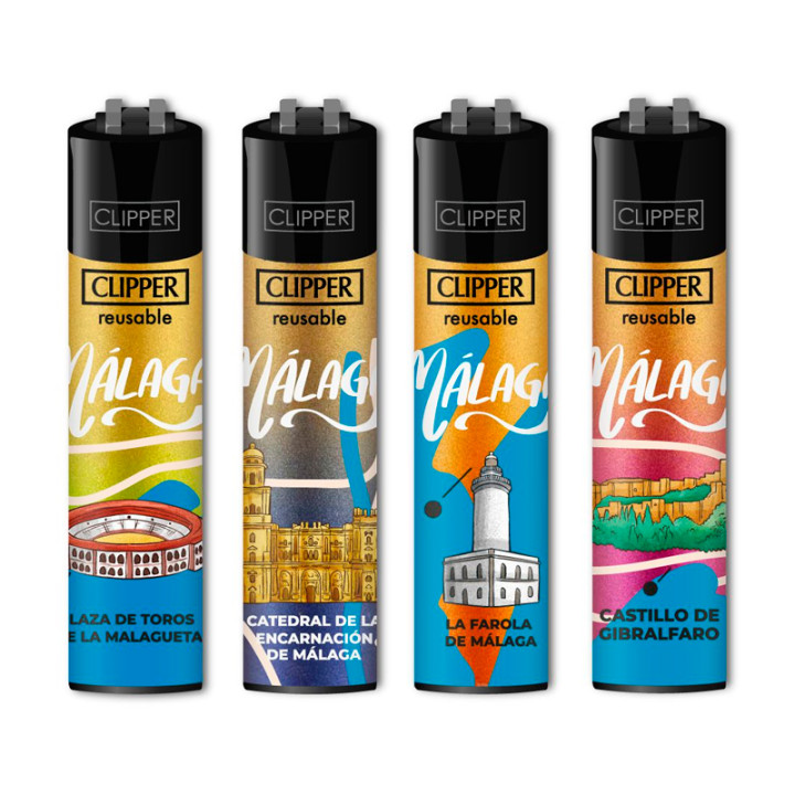 ENCENDEDOR CLIPPER DEC. MALAGA 1X48