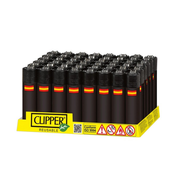 ENCENDEDOR CLIPPER BANDERA ESPAÑA 3 1X48