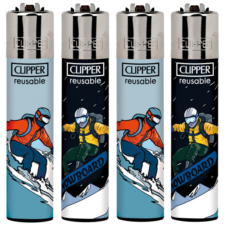 ENCENDEDOR CLIPPER DEC WINTER SPORTS 3 1X48