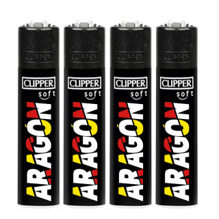 ENCENDEDOR CLIPPER PERSONALIZADO ARAGON 1X48