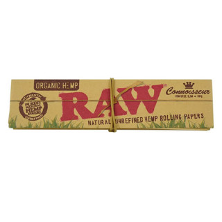 PAPEL RAW CONNOISSEUR SLIM + TIPS ORGANICO 1X24