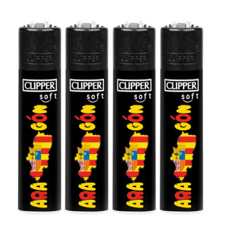 ENCENDEDOR CLIPPER PERSONALIZADO ARAGON VARIADO 1X48