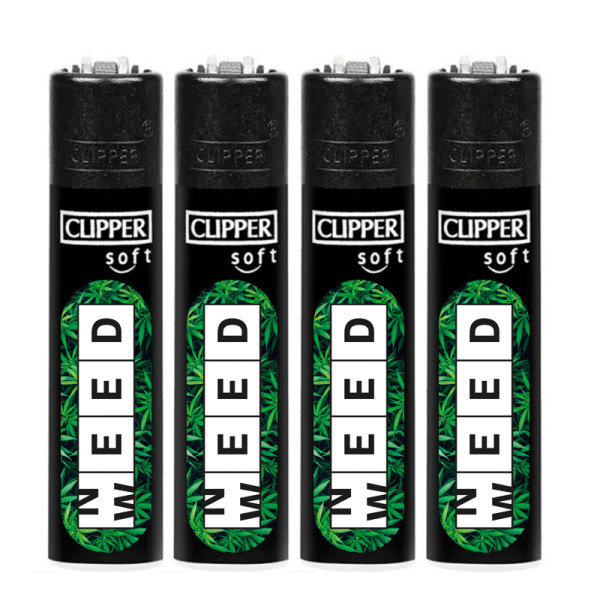 ENCENDEDOR CLIPPER PERSONALIZADO NEED WEED 1X48