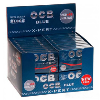 Papel OCB Azul X-Pert bloc 300 70mm. 40 Uds. 2