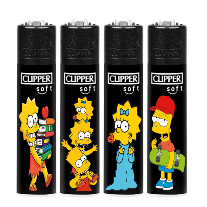 ENCENDEDOR CLIPPER PERSONALIZADO SIMPSONS 1  1X48