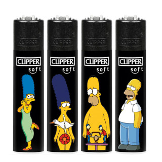 ENCENDEDOR CLIPPER PERSONALIZADO SIMPSONS 2  1X48