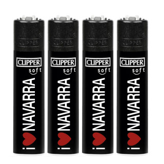 ENCENDEDOR CLIPPER PERSONALIZADO I LOVE NAVARRA 1X48