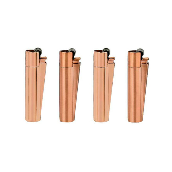 ENCENDEDOR CLIPPER METAL ROSE GOLD 1X12