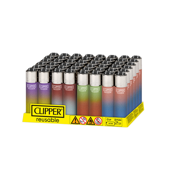 ENCENDEDOR CLIPPER MICRO METALLIC GRADIENT 7 1X48