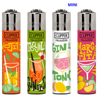 ENCENDEDOR CLIPPER MICRO DEC.COCKTAIL BAR 1X48