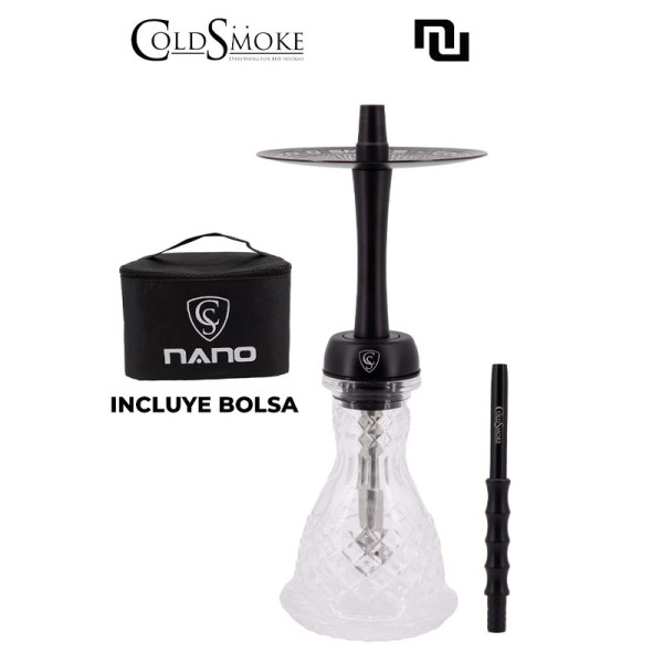 SHISHA CS NANO SEA BLUE + BASE 18CM