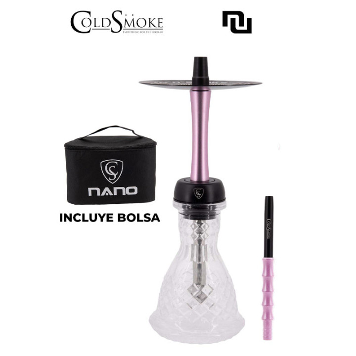 SHISHA CS NANO SEA BLUE + BASE 18CM