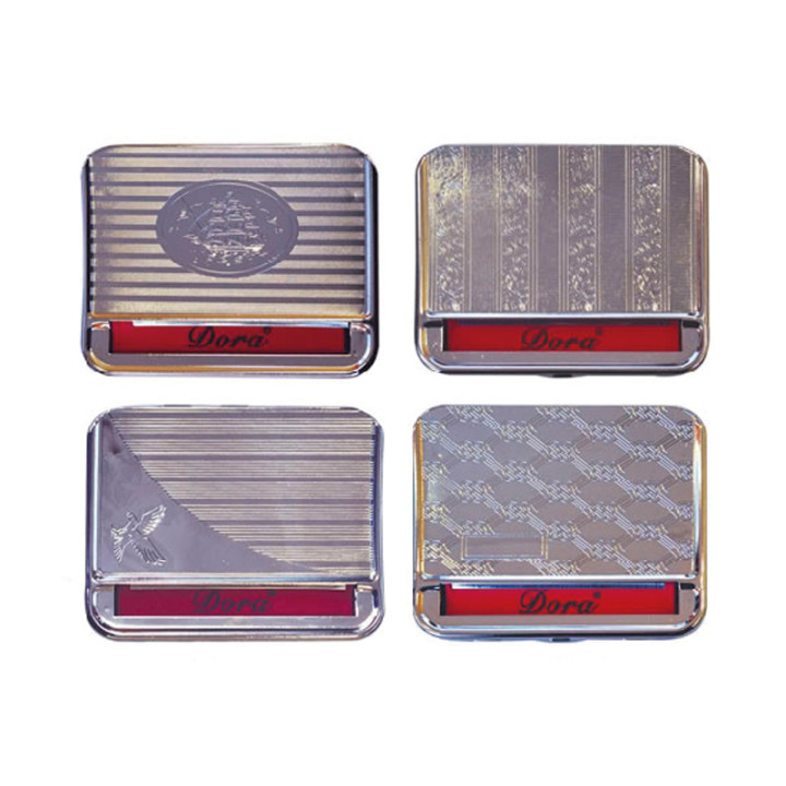 MÁQUINA AUTOMÁTICA PITILLERA METAL CLASIC METAL DIBUJOS SURTIDOS 70MM 1X8