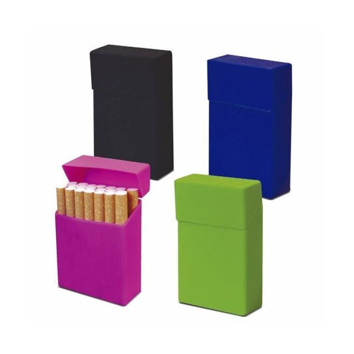 PITILLERA CAJETILLA SILICONA 9,5 X 6 CM COLOR SURTIDO EXPOSITOR 1X12