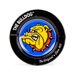 CENICERO METAL TIN BULLDOG NEGRO 1X1