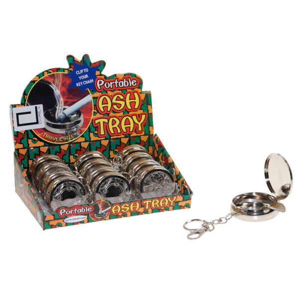 CENICERO BOLSILLO DOREX CROMADO 1X12