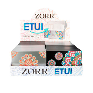 PITILLERA ZORR ETUI DECORADA PARA PQUETES DE TABACO DE CALENTAR (TEREA) 1X12