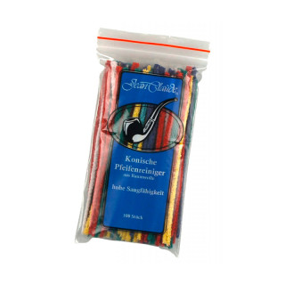 BOLSA 100 ESCOBILLAS COLORES LIMPIAPIPAS 1X100