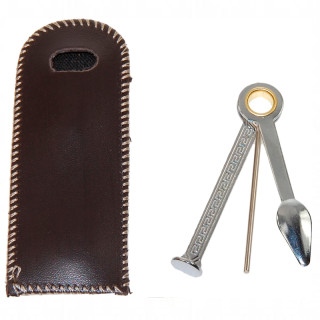 ATACAPIPAS METÁLICO CON FUNDA