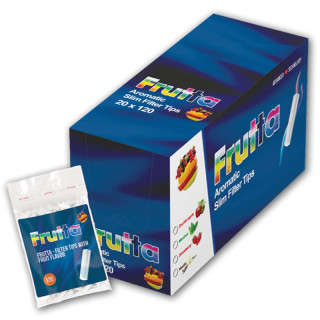 FILTROS FRUTTA AROMATIZADOS MANZANA 6MM 120UDS 1X20