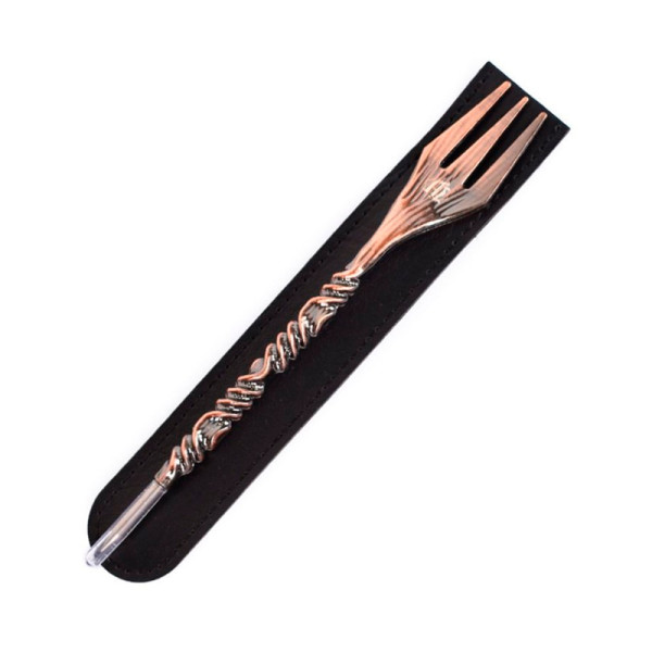 TENEDOR PUNZON FUNDA COBRE 1UD