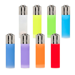 ENCENDEDOR CLIPPER POCKET TRANSLUCIDO COLOR SURTIDO 1X48