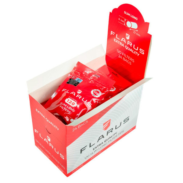 FILTROS FLARUS 120 SLIM LONG 1X24