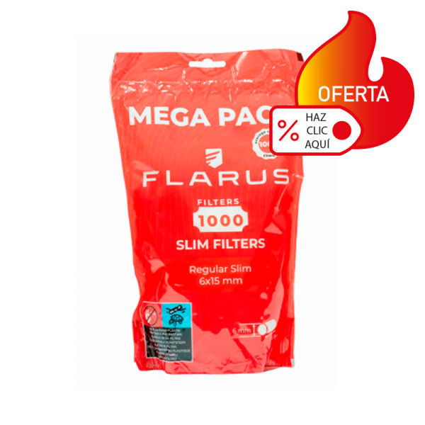 FILTROS FLARUS 1000 SLIM 1X20