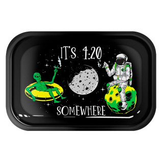 BANDEJA METAL 420 SOMEWHERE 29 X 19 CM