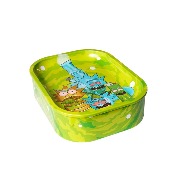 CAJA METÁLICA CON TAPA BANDEJA R THINGS 18 X 14CM