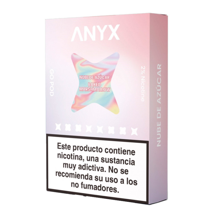 PACK 3 CARTUCHOS X 700 PUFF BAKED MARSHMALLOW (2.100 PUFF) ANYX
