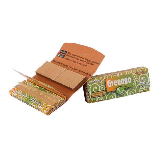 PAPEL GREENGO 1 ¼ + TIPS 1X24