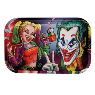 BANDEJA METAL HARLEY JOKER 27X17,5 CM