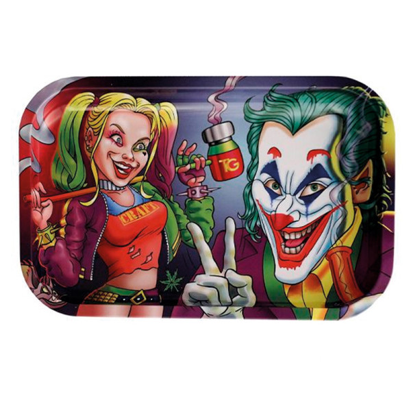 BANDEJA METAL HARLEY JOKER 27X17,5 CM