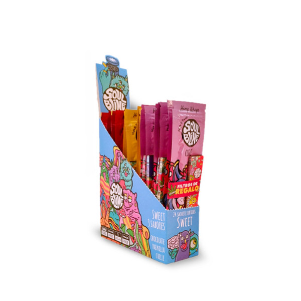 Hemp Wrap Sweet 3 sabores 24uds.