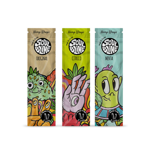 Hemp Wrap Classic 3 sabores 24uds.