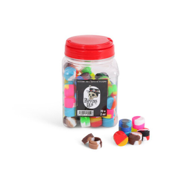 BOTE 70 CONTENEDORES SILICONA 2ML 1X70