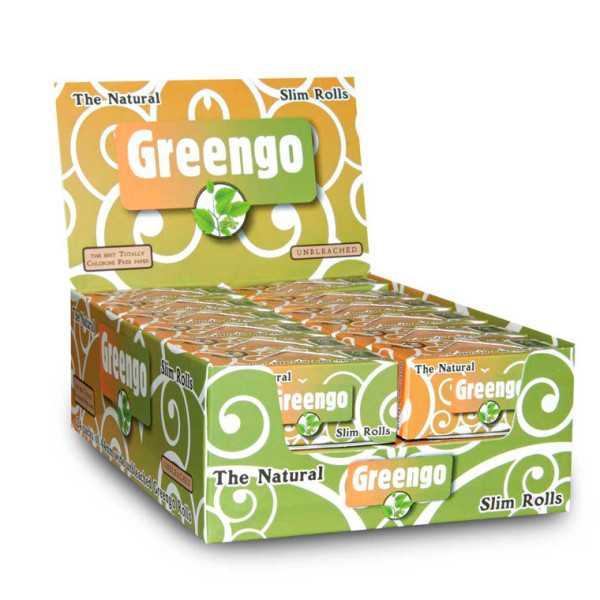 PAPEL GREENGO ROLLO SLIM 44MM 1X24