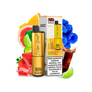 CIGARILLO ELECTRONICO DESECHABLE IVG 2400 PUFF SUMMER EDITION