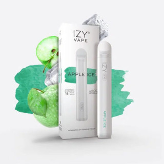 CIGARRILLO ELECTRICO DESECHABLE IZY VAPE APPLE  600 PUFFS 2% TPD
